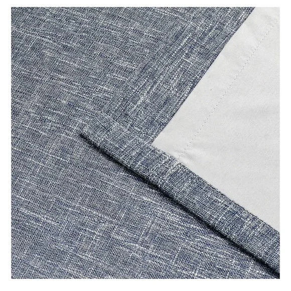 Ombré Full Blackout Curtain Panels 95” Cream White to Indigo Blue New in Package - Picture 9 of 11